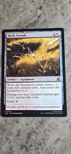 Hook Swords Avatar: The Last Airbender: Eternal-Legal Regular Artifact MTG NM - Image 1