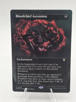 Bloodchief Ascension (Borderless) Commander Masters Regular - Image 1