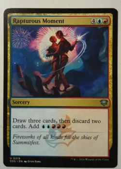 Rapturous Moment *Uncommon* Magic MtG x1 Secrets of Strixhaven - Image 1