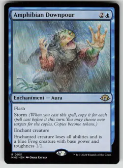 Amphibian Downpour Rare Modern Horizons 3 51 MTG Near Mint 2024 - Image 1