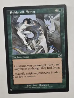 Spidersilk Armor The List Reprints Regular - Image 1