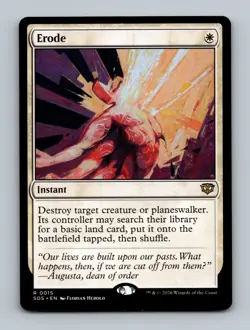 Erode 0015 (R) MTG Secrets of Strixhaven (SOS) - Image 1