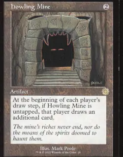 Howling Mine 20 The Brothers' War: Retro Frame Artifacts Magic: The Gathering MP - Image 1