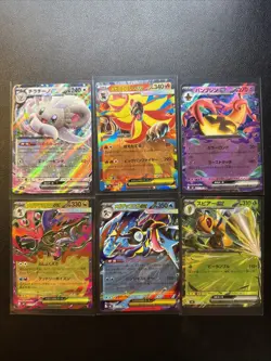Lot Of 6 Ninja Spinner Pokemon EX Cards Japanese NM - Image 1