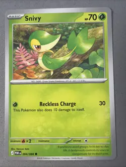 Pokemon TCG * Snivy 4/088 Common * Mega Evolution Perfect Order * FRESH PK - Image 1