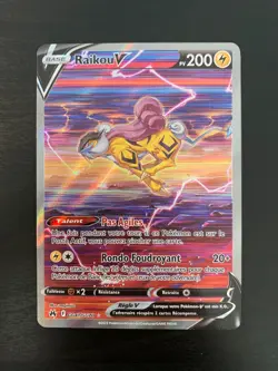 Carte Pokemon : Raikou V GG41/GG70 Zenith Supreme Francaise NEUF - Image 1