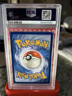 2012 POKEMON B&W DRAGONS EXALTED #85 RAYQUAZA EX PSA 7 - Image 2