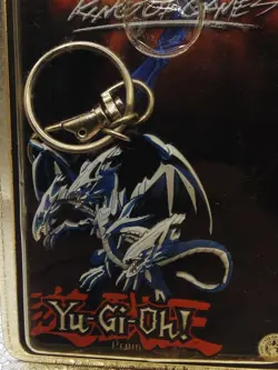 Yu-Gi-Oh Collectible Trading Pin & Key Chain*3HEAD BLUE EYES ULTIMATE DRAGON* - Image 4