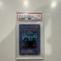 Yu-Gi-Oh! Obelisk The Tormentor 2000 GB Duel Monsters Promo S4 G402 Holo PSA - Image 1