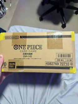 One Piece TCG OP10 Royal Blood Japanese Sealed 12 Booster case - Image 5