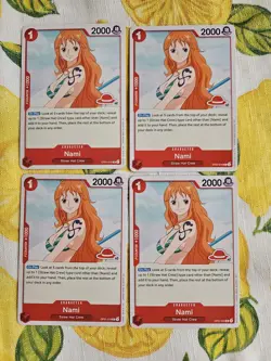 Nami OP01-016 R One Piece Romance Dawn English NM Playset Of 4 - Image 1