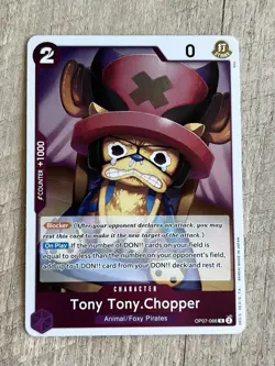 One Piece English 500 Years in the Future #OP07-066 Tony Tony.Chopper Rare - Image 1