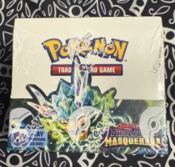 Pokemon TCG SV06 Twilight Masquerade Booster Box Sealed Scarlet & Violet 36 Pack - Image 1