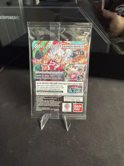 Bandai Namco Monkey.D.Luffy P-055 US Voyage Promo Holo One Piece CCG Card - Image 2