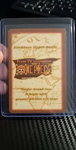 BANDAI One Piece Hyper Battle C290 LUFFY CREW SCARCE EARLY CARD - Image 2