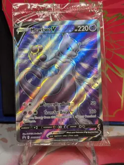 Mewtwo V SWSH229 Sealed SWSH Sword & Shield Promo Cards Holo - Image 1