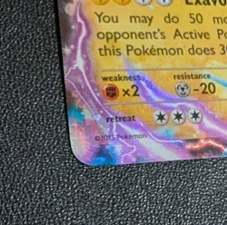 Mega M Ampharos EX 28/98 Ancient Origins Ultra Rare Holo Pokemon Card MP - Image 3