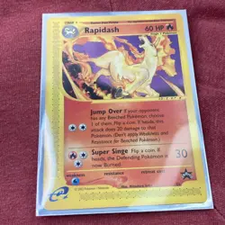 Pokemon TCG Rapidash - WOTC Black Star Promo 51 - 2002 Vintage Card - Image 1