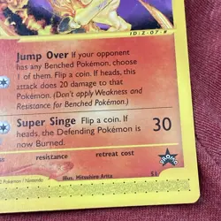 Pokemon TCG Rapidash - WOTC Black Star Promo 51 - 2002 Vintage Card - Image 3