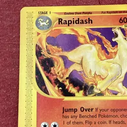 Pokemon TCG Rapidash - WOTC Black Star Promo 51 - 2002 Vintage Card - Image 5