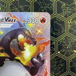 Pokemon Card Charizard VMAX SV107/SV122 Shining Fates: Shiny Vault Holo - Image 2