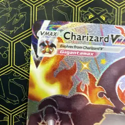 Pokemon Card Charizard VMAX SV107/SV122 Shining Fates: Shiny Vault Holo - Image 3