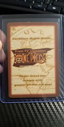 BANDAI One Piece Hyper Battle C256 LUFFY CREW SCARCE EARLY CARD - Image 2