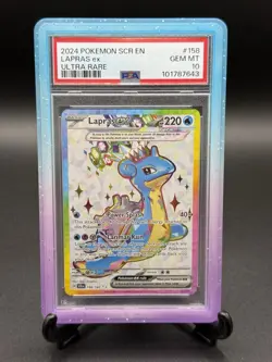Pokemon TCG Lapras EX 158/142 Stellar Crown Ultra Rare Holo Card 🔥 🔥 🔥 - Image 1