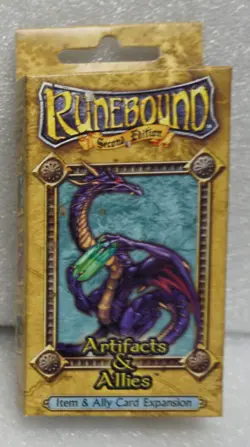 Runebound 2nd Edition: Artifacts & Allies / Item & Ally Card Expansion - Image 1