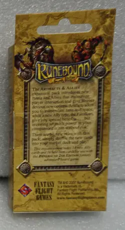 Runebound 2nd Edition: Artifacts & Allies / Item & Ally Card Expansion - Image 2