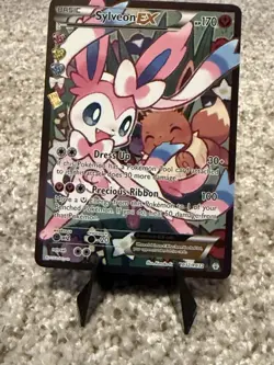 2016 Sylveon EX RC32/RC32 Holo Full-Art Trading Card ‼MINT‼ - Image 1