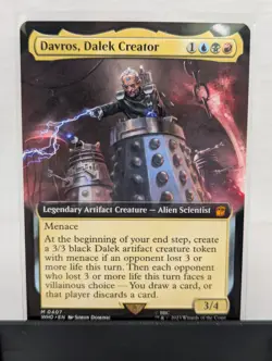 Davros, Dalek Creator (Extended Art) #407 (NM) Doctor Who WHO MTG - Image 1