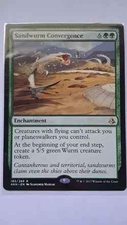 1x Sandwurm Convergence NM Eng MTG - Amonkhet - Image 1