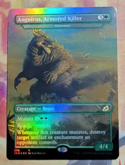Anguirus, Armored Killer - Gemrazer (Foil) MTG Ikoria: Lair of Behemoths (IKO) - Image 1