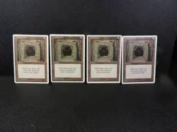 MTG Howling Mine Fourth Edition LP x 4 1995 Playset - Image 1