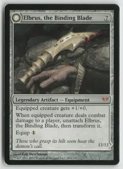 Elbrus, the Binding Blade Lightly Played 147 Dark Ascension Magic: The Gathering - Image 1