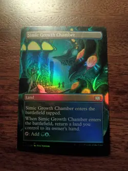1 x Simic Growth Chamber - Foil - Borderless - Double Masters 2022 NM - Image 1