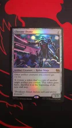 Chrome Dome Teenage Mutant Ninja Turtles Foil - Image 1