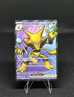Pokemon Alakazam EX TCG Card 188/165 Scarlet & Violet 151 Series NM Condition - Image 1