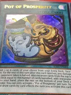 Triple Tactics Thrust + Pot Of Prosperity | Ultra Rares | NM | 1st Ed | YuGiOh! - Image 2