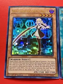 Sky Striker Ace - Kagari + Sky Striker Mobilize - Engage! + Ace - Raye | YuGiOh! - Image 3