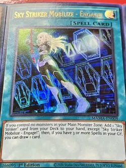 Sky Striker Ace - Kagari + Sky Striker Mobilize - Engage! + Ace - Raye | YuGiOh! - Image 4