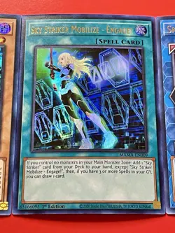 Sky Striker Ace - Kagari + Sky Striker Mobilize - Engage! + Ace - Raye | YuGiOh! - Image 5