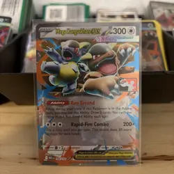 Pokemon TCG Mega Kangaskhan EX 104/132 Prize Pack Series 8 Promo Near Mint - Image 1