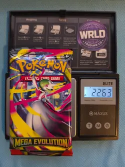 (HEAVY)🔥 22.63g Pokemon TCG Mega Evolution Booster Pack Factory Sealed✅ - Image 1
