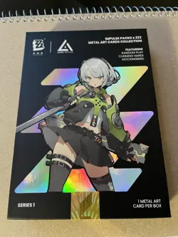 Zenless Zone Zero Silver Wise Anime Impulse Metal Art Card Series 1 - Image 2