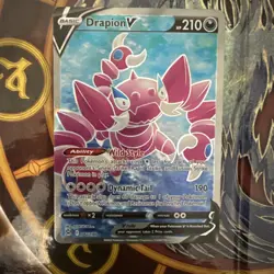 Pokemon TCG Drapion V Sword & Shield - Lost Origin 182/196 Regular Ultra Rare - Image 3