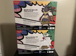 Pokemon Ascended Heroes Premium Poster Collection Set of 2! Factory Sealed - Image 2