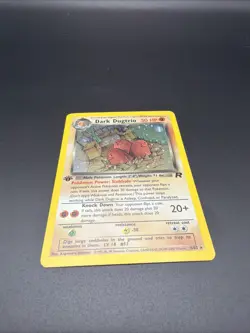 Dark Dugtrio - 1st Edition Holo - 6/82 Team Rocket - Pokemon TCG - 2000 - Image 5