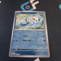 Oshawott (Master Ball Pattern) 021/086 Sv: White Flare Holo Pokemon TCG - Image 2